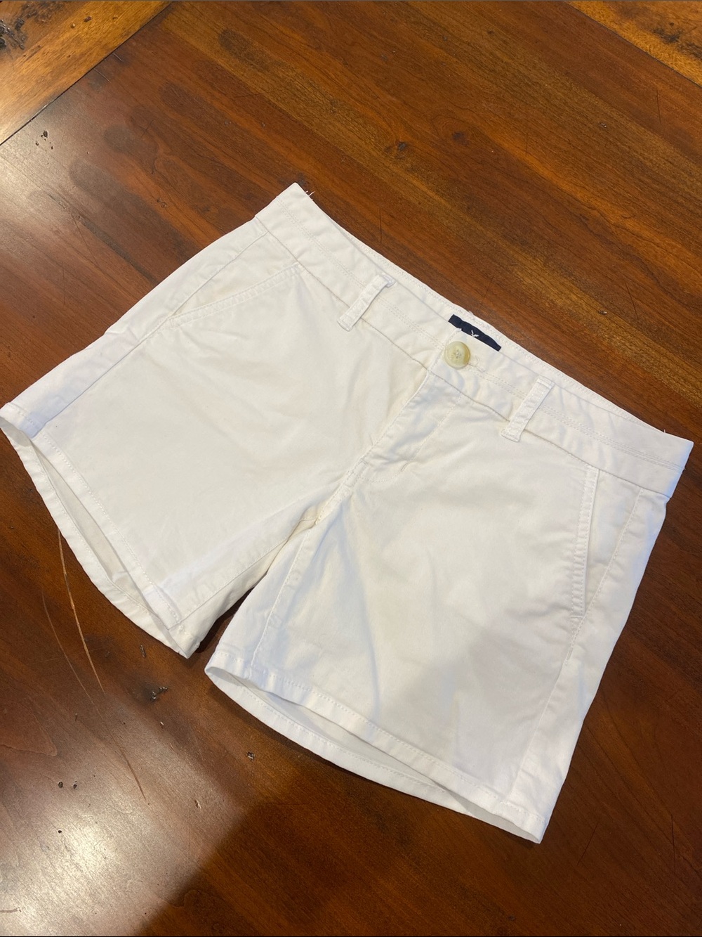 Cute!  White Cotton Shorts size 4